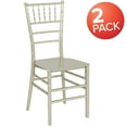 thumbnail image 4 of BizChair 2 Pack Champagne Stackable Resin Chiavari Chair, 4 of 9