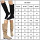 thumbnail image 4 of New Women Faux Suede Knee Length Boots Winter Warm Low Heel Casual Shoes, 4 of 4