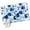 Blue, variant on 2x3 Ft Entryway Area Rug, Blue Flowers Kitchen Rug Runner Washable Floor Mat, Spring Botanical Blossom Motif Non Slip Indoor Door Mat Throw Carpet for Bathroom Living Room Bedroom