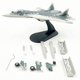 thumbnail image 1 of Modelo avión a escala 1/100, metal fundido a presión, con base exhibición. Juguete avión ataque para cafetería., 1 of 9