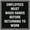Black, variant on Signs ByLITA Square Employees Must Wash Hands Before Returning to Work Sign - Easy Installation | Durable Material (Brushed Silver) - Small