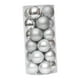 thumbnail image 5 of 24 bolas navideñas decorativas colgantes para regalo o fiesta Plata 8 cm, 5 of 9