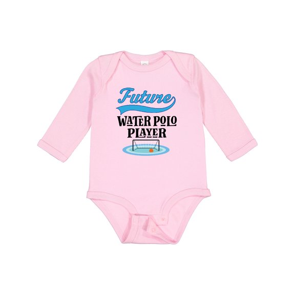 Inktastic Future Water Polo Player Boys Long Sleeve Baby Bodysuit