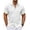 White, variant on Mens Short Sleeve Cuban Guayabera Shirt Casual Summer Beach Button Down Shirts
