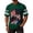 Dark Green, variant on Men'S USA Flag Off-Road Jeep Print V Neck Football Jersey Short Sleeve Casual Athletic Tee For 4Th Of July And Daily Wear,Light Blue,L