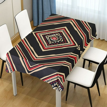 

Ryvnso Graffiti Bohomia Rectangle Table Cloth Tablecover Dinning Tablecloth 60 x120