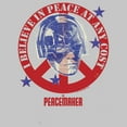 thumbnail image 2 of Men's Peacemaker I Believe in Peace at Any Cost  Tank Top Athletic Heather Large, 2 of 5