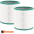 thumbnail image 1 of 2 Pack Dyson TP02 Air Purifier True HEPA Filters Replacement for Dyson Pure Cool Link TP01, TP02, TP03, AM11, BP01 Tower Air Purifier, Compare to Part # 968126-03 2 Pack TP02 Air Purifier True Filters, 1 of 7