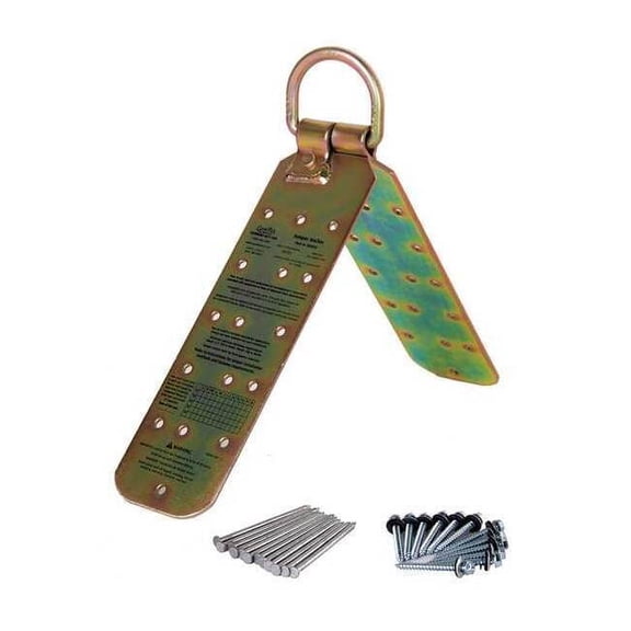 Guardian Wood/Metal Roof Anchor,10-3/4inLx3inW 00455