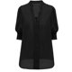 thumbnail image 5 of Camisa de gasa con cuello en V de color sólido informal de verano para mujer OAVQHLG3B Store lin121212, 5 of 5