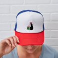 thumbnail image 6 of CafePress - Santa Cat & Mouse - Adjustable Unisex Printed Trucker Hat with Mesh Back, 6 of 10