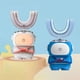 thumbnail image 5 of Cepillo de dientes eléctrico inteligente tipo U para niños, recargable, 360 grados, de silicona, sónico, resistente al agua IPX7, 5 of 5
