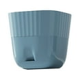 thumbnail image 2 of Dream Lifestyle Plants 5.71" x 5.71" x 4.72" Round Blue Plastic Modern Planter, 2 of 8
