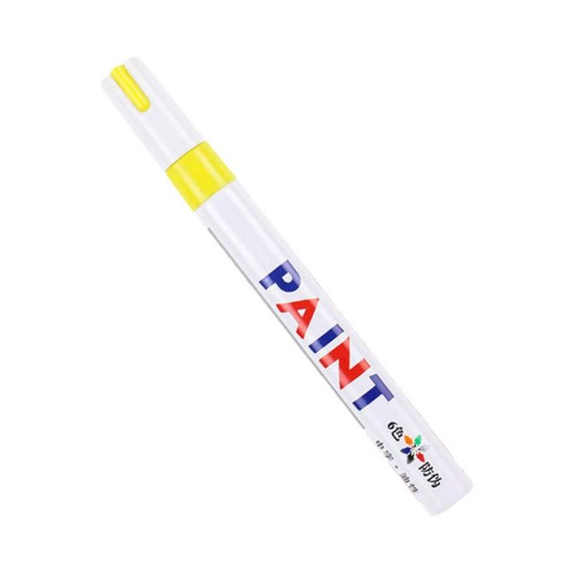 CNKOO Stylo Marqueur Huileux Coloré Étanche pour Voitures Roue Pneu Outil de Peinture Auto T8S2