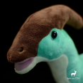 thumbnail image 6 of Cute Soft Parasaurolophus Plush Toys Real Life Dinosaur Stuffed Animal Toy 39cm, 6 of 9