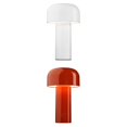 thumbnail image 1 of DOLITY 2x Nordic Mushroom Lamp Rechargeable For Bedroom Dining Table Red White, 1 of 6