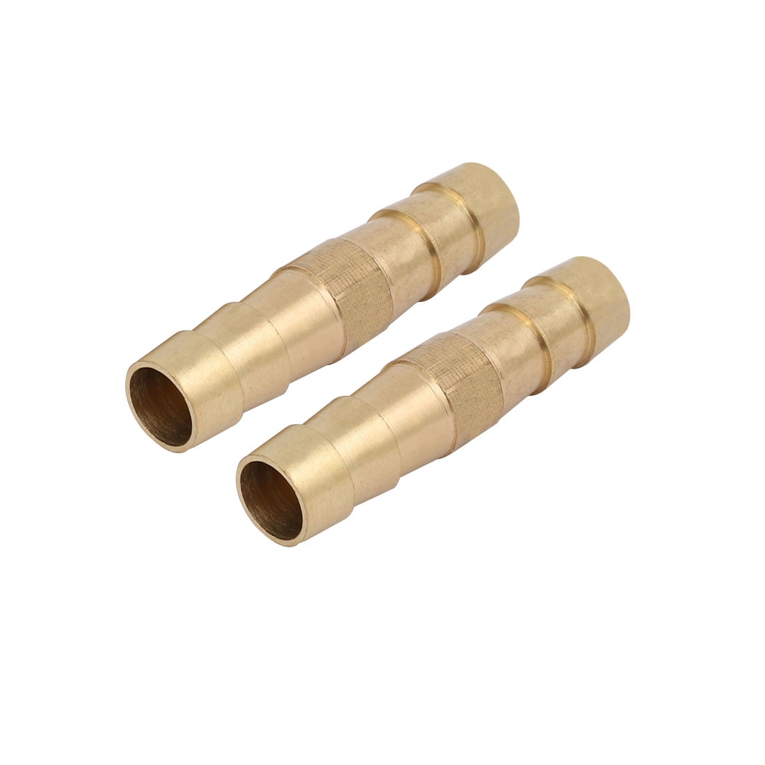Unique Bargains 10mm Dia Copper Straight Hose Barb Fittings Pipe Tube