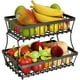 thumbnail image 3 of Estante de almacenamiento de cocina | Organizador de encimera metálico compacto - Acabado negro | Soporte multifuncional para palillos para fregadero | Función de drenaje | Ligero y portátil |, 3 of 7