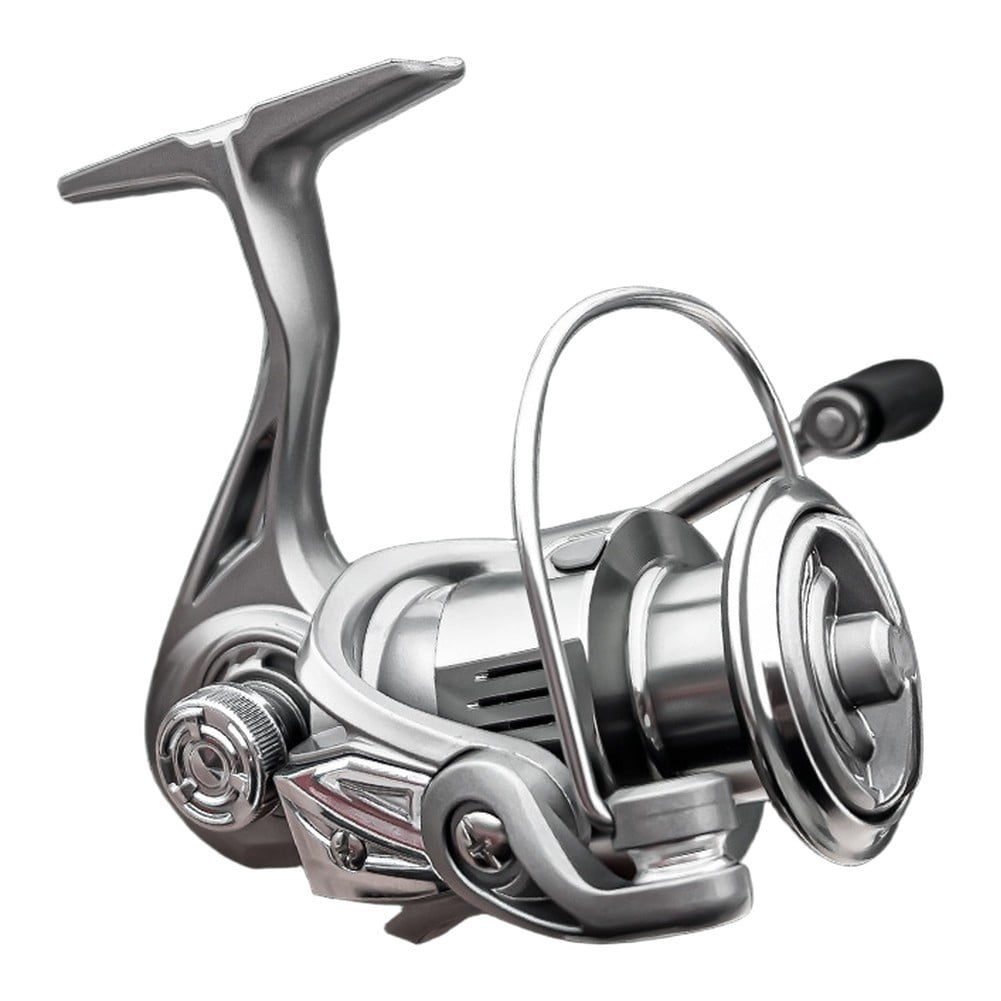 Mosiee Metal Spool Fixed Spool Reel No Gap for Freshwater and Saltwater Use 1000-7000 F-6000