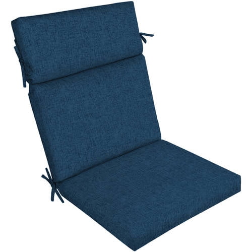 Mainstays Navy 44" Outdoor Patio Dining Chair Cushion