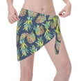 thumbnail image 3 of Disketp Colorful Pineapples Women Swimsuit Cover Up Short Chiffon Summer Beach Sarong Bikini Wrap Skirt Bathing Suit, 3 of 7