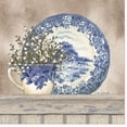 thumbnail image 3 of Set Of Two The Farmhouse Blues 1 White Framed Print Wall Art, 3 of 9
