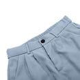 thumbnail image 4 of High Waisted Solid Color Wide Leg Pants Casual Suit Pants Womens Hiking Pants with Pockets Pants for Women Windbreaker Pants Women Women Cargo Pants Women Pants Casual Straight Casual Pants for Women, 4 of 5