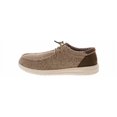 thumbnail image 4 of Heydude Paul Knit Casual Shoe | 43351-2IU Brown, 4 of 6