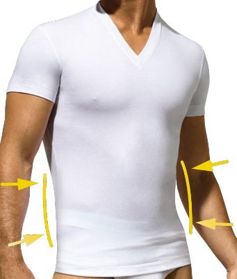 slimming t shirt