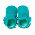 thumbnail image 3 of Finex Baby Tassel Suede Leather Shoes Newborn Candy Color Shoes, 3 of 4