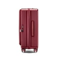 thumbnail image 5 of Luggage Sets 3 Piece Set,Abs Hard Shell Lightweight Suitcase with Spinner Wheels,Expandable Carry On Luggage with Tsa Lock,Wine Red,20/24/28in, 5 of 7