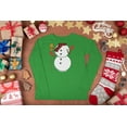 thumbnail image 5 of Old Glory Mens Snowman Body Costume Long Sleeve T Shirt, 5 of 6