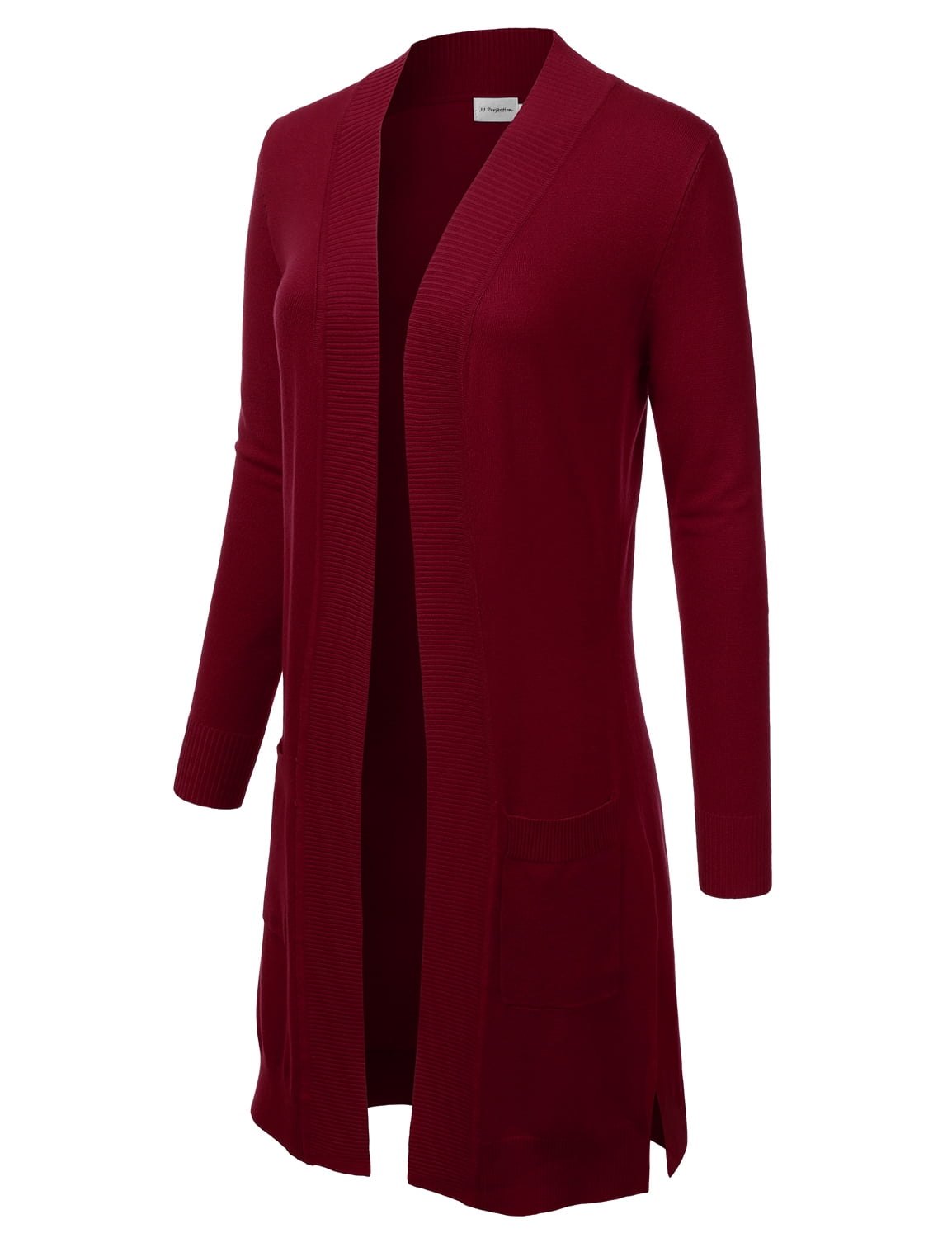 Doublju Women's Lightweight Long Sleeve Open Front Long Cardigan Sweaters -  Walmart.com