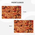 thumbnail image 3 of Tomato Spaghetti Set of 6 Italian Pasta Table Mats Washable Place Mats for Home Party Indoor Kitchen Dining Table Decoration 12x18 Inch, 3 of 6