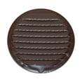 thumbnail image 2 of Maurice Franklin Louver 4 in. W X 4 in. L Gloss Brown Aluminum Mini Louver, 2 of 2
