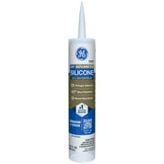 GE Advanced Silicone Window & Door Sealant, Pack of 1, Clear 10.1 fl oz Cartridge
