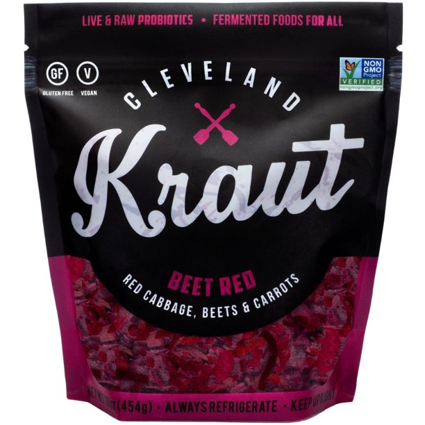 Cleveland Kitchen Kraut Beet Red Sauerkraut, 16 oz