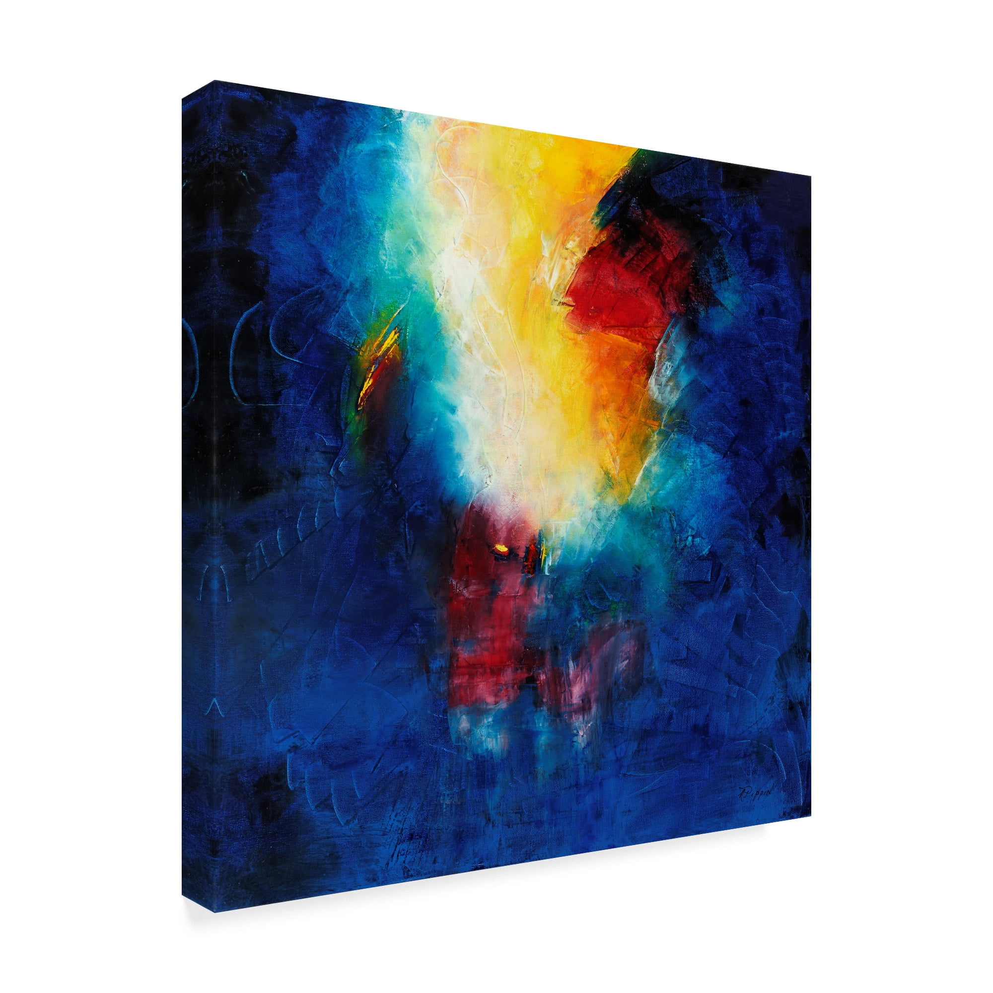Trademark Fine Art 'Let There Be Love' Canvas Art by Aleta Pippin