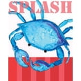 thumbnail image 2 of Seay, Anne 26x32 White Modern Wood Framed Museum Art Print Titled - Splash Crab, 2 of 4