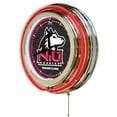 thumbnail image 2 of University of Northern Illinois 15" Double Neon Wall Clock, 2 of 5