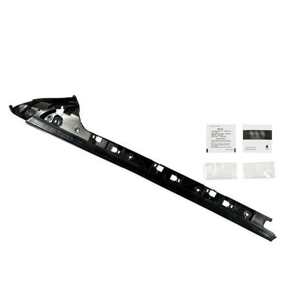 SEBLAFF For Ford 2011-2019 Explorer Passenger Black Front Right Lower Windshield Molding