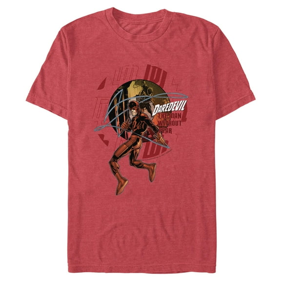 Mens Marvel: Daredevil The Man Without Fear Full Shot T Shirt