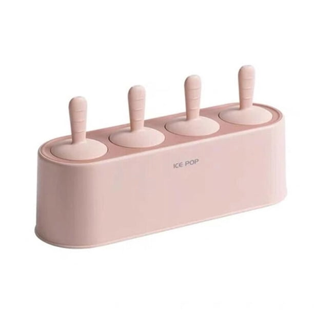 Cubitos De Hielo Diy Para Helados De 4 Agujeros, Máquina Para Hacer Paletas Reutilizable, Molde De Silicona Para Paletas, Máquina Para Hacer Paletas matsuzay HA044019-03