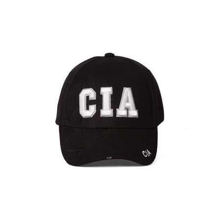 Law Enforcement CIA Badge Shadow Adjustable Hat (Law Enforcement Boots Best)