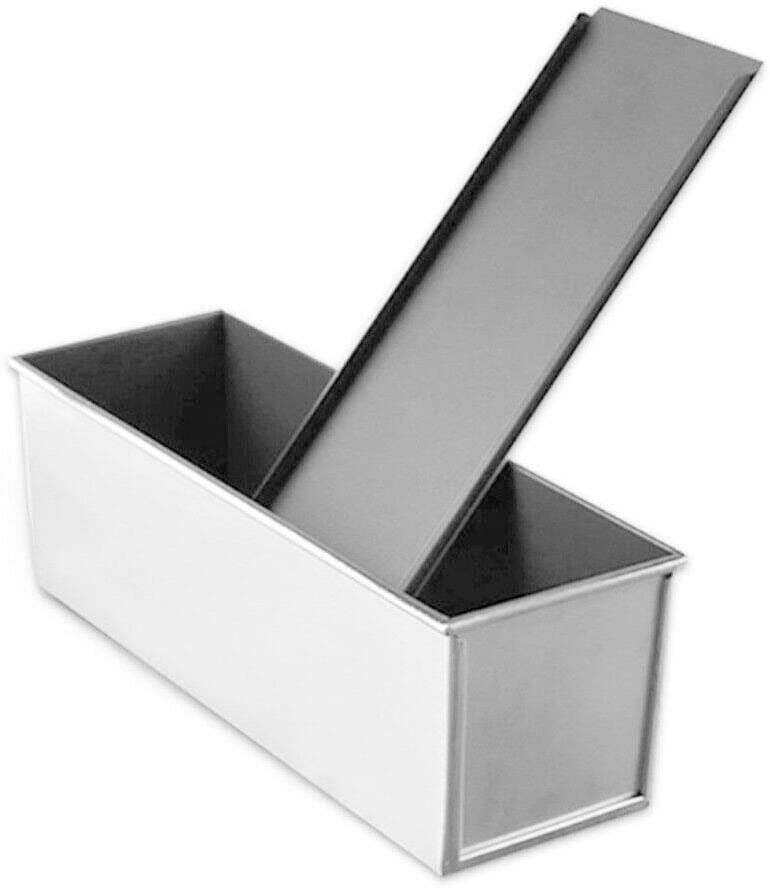 Toast Tin with Lid Bread Tin with Lid for Oven Baking, Aluminum Alloy