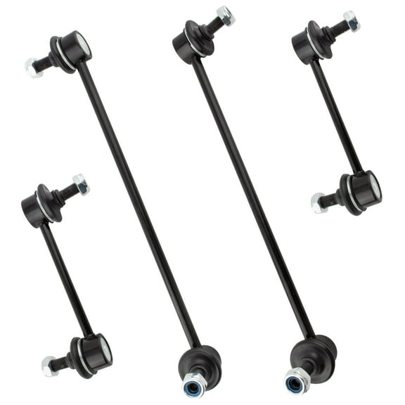 BOXI Set of 4 Front & Rear Sway Bar Stabilizer Link Kit Fit for Hyundai Tiburon 2003 2004 2005 2006 2007 2008 Coupe 2-Door 2.0L 2.7L | Replaces K80508 K80509 K90360 54830-2C000 54840-2C000