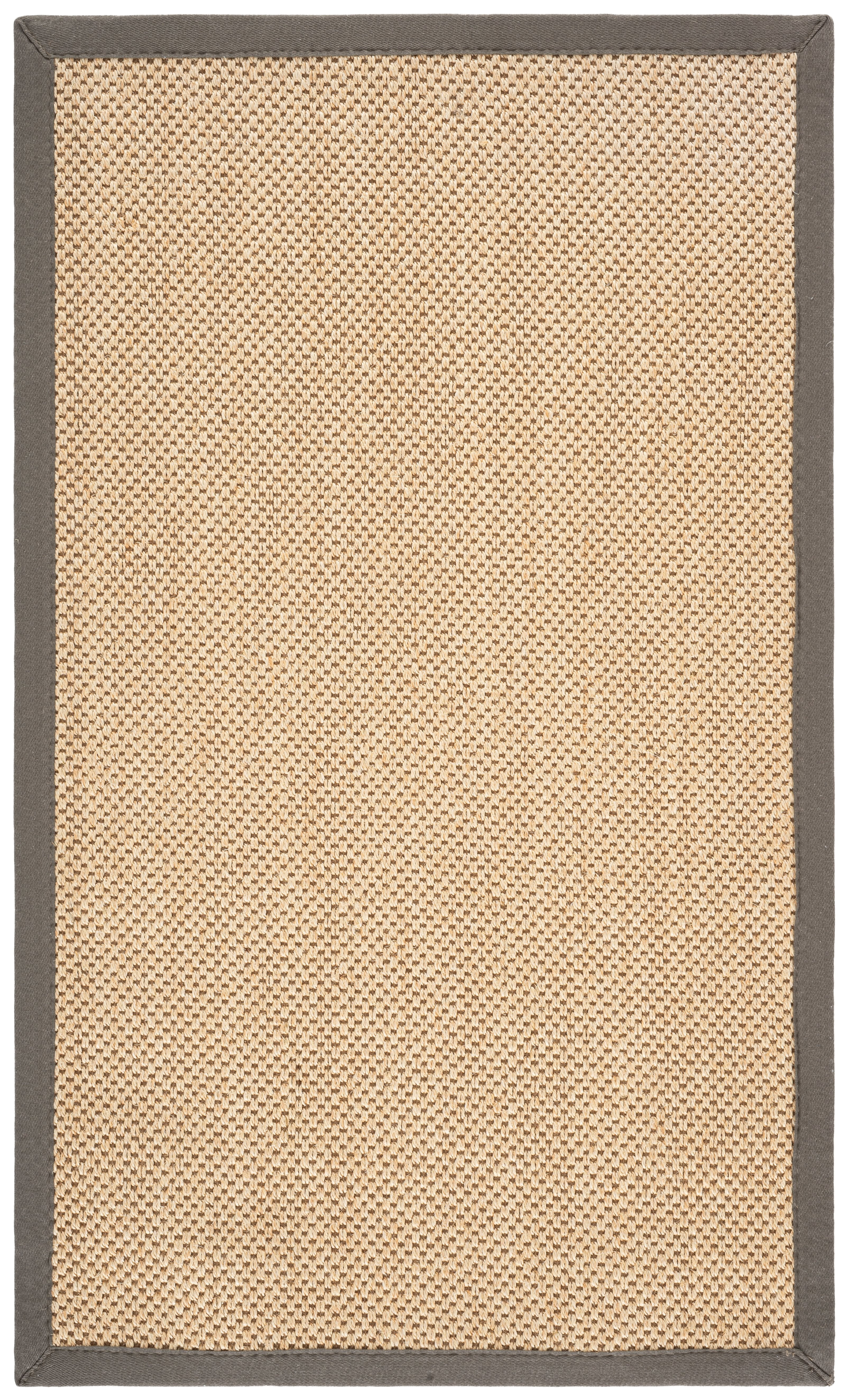 Safavieh Natural Fiber Jovana Solid Area Rug, Maize/Gray, 3' x 5'