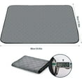 thumbnail image 5 of Estera para perros, 100 * 70 almohadillas para orinar, súper absorbentes, reutilizables, impermeables, esteras de entrenamiento para perros, 5 of 5