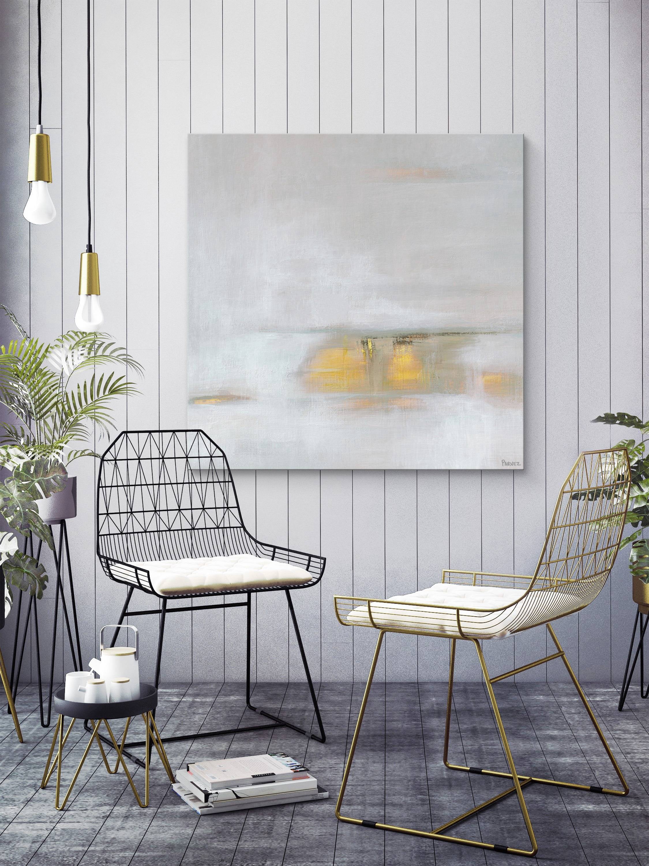 Parvez Taj Shine Above the Misty Sea Canvas Wall Art