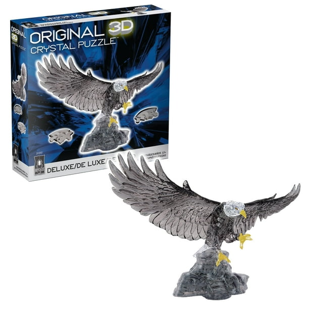 Puzzle de cristal 3D BePuzzled Eagle Deluxe Original